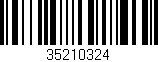 Código de barras (EAN, GTIN, SKU, ISBN): '35210324'