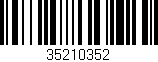 Código de barras (EAN, GTIN, SKU, ISBN): '35210352'