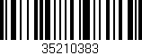 Código de barras (EAN, GTIN, SKU, ISBN): '35210383'