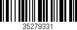 Código de barras (EAN, GTIN, SKU, ISBN): '35279331'
