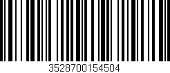 Código de barras (EAN, GTIN, SKU, ISBN): '3528700154504'