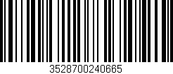 Código de barras (EAN, GTIN, SKU, ISBN): '3528700240665'