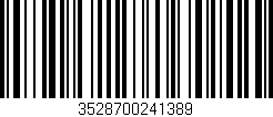 Código de barras (EAN, GTIN, SKU, ISBN): '3528700241389'