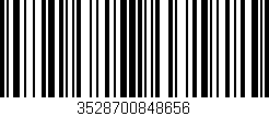 Código de barras (EAN, GTIN, SKU, ISBN): '3528700848656'