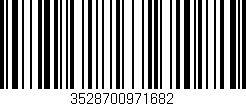 Código de barras (EAN, GTIN, SKU, ISBN): '3528700971682'