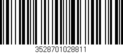 Código de barras (EAN, GTIN, SKU, ISBN): '3528701028811'