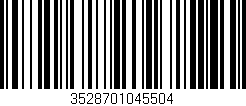 Código de barras (EAN, GTIN, SKU, ISBN): '3528701045504'