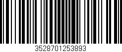 Código de barras (EAN, GTIN, SKU, ISBN): '3528701253893'