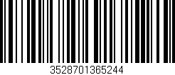 Código de barras (EAN, GTIN, SKU, ISBN): '3528701365244'