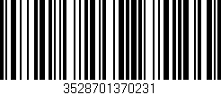 Código de barras (EAN, GTIN, SKU, ISBN): '3528701370231'