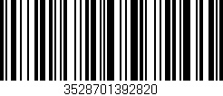 Código de barras (EAN, GTIN, SKU, ISBN): '3528701392820'
