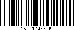 Código de barras (EAN, GTIN, SKU, ISBN): '3528701457789'
