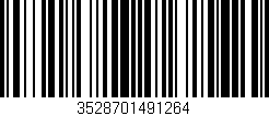 Código de barras (EAN, GTIN, SKU, ISBN): '3528701491264'