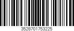 Código de barras (EAN, GTIN, SKU, ISBN): '3528701753225'