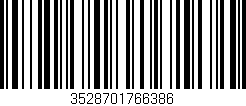 Código de barras (EAN, GTIN, SKU, ISBN): '3528701766386'