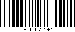 Código de barras (EAN, GTIN, SKU, ISBN): '3528701781761'
