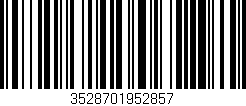 Código de barras (EAN, GTIN, SKU, ISBN): '3528701952857'
