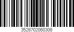 Código de barras (EAN, GTIN, SKU, ISBN): '3528702060308'
