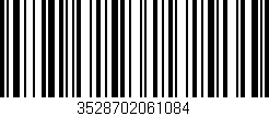 Código de barras (EAN, GTIN, SKU, ISBN): '3528702061084'