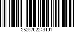 Código de barras (EAN, GTIN, SKU, ISBN): '3528702246191'