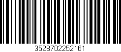 Código de barras (EAN, GTIN, SKU, ISBN): '3528702252161'