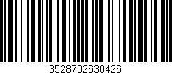 Código de barras (EAN, GTIN, SKU, ISBN): '3528702630426'