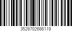 Código de barras (EAN, GTIN, SKU, ISBN): '3528702686119'