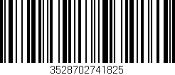 Código de barras (EAN, GTIN, SKU, ISBN): '3528702741825'