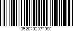 Código de barras (EAN, GTIN, SKU, ISBN): '3528702877890'