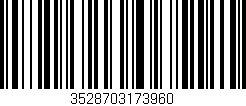 Código de barras (EAN, GTIN, SKU, ISBN): '3528703173960'