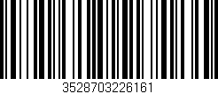 Código de barras (EAN, GTIN, SKU, ISBN): '3528703226161'