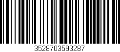 Código de barras (EAN, GTIN, SKU, ISBN): '3528703593287'