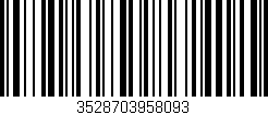 Código de barras (EAN, GTIN, SKU, ISBN): '3528703958093'