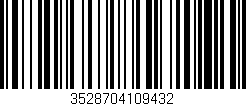Código de barras (EAN, GTIN, SKU, ISBN): '3528704109432'