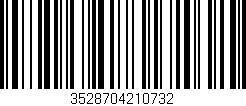 Código de barras (EAN, GTIN, SKU, ISBN): '3528704210732'