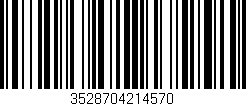 Código de barras (EAN, GTIN, SKU, ISBN): '3528704214570'