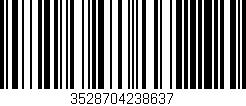 Código de barras (EAN, GTIN, SKU, ISBN): '3528704238637'