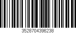 Código de barras (EAN, GTIN, SKU, ISBN): '3528704396238'