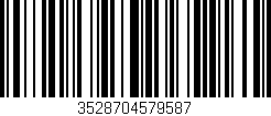Código de barras (EAN, GTIN, SKU, ISBN): '3528704579587'