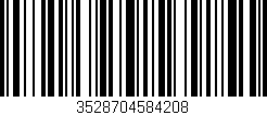 Código de barras (EAN, GTIN, SKU, ISBN): '3528704584208'