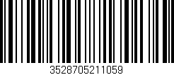 Código de barras (EAN, GTIN, SKU, ISBN): '3528705211059'