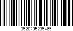 Código de barras (EAN, GTIN, SKU, ISBN): '3528705265465'