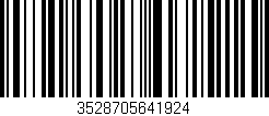 Código de barras (EAN, GTIN, SKU, ISBN): '3528705641924'