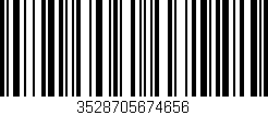 Código de barras (EAN, GTIN, SKU, ISBN): '3528705674656'