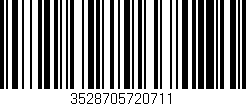 Código de barras (EAN, GTIN, SKU, ISBN): '3528705720711'
