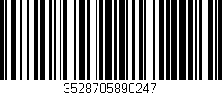 Código de barras (EAN, GTIN, SKU, ISBN): '3528705890247'