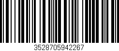 Código de barras (EAN, GTIN, SKU, ISBN): '3528705942267'