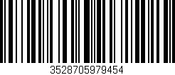 Código de barras (EAN, GTIN, SKU, ISBN): '3528705979454'