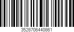 Código de barras (EAN, GTIN, SKU, ISBN): '3528706440861'