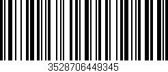 Código de barras (EAN, GTIN, SKU, ISBN): '3528706449345'